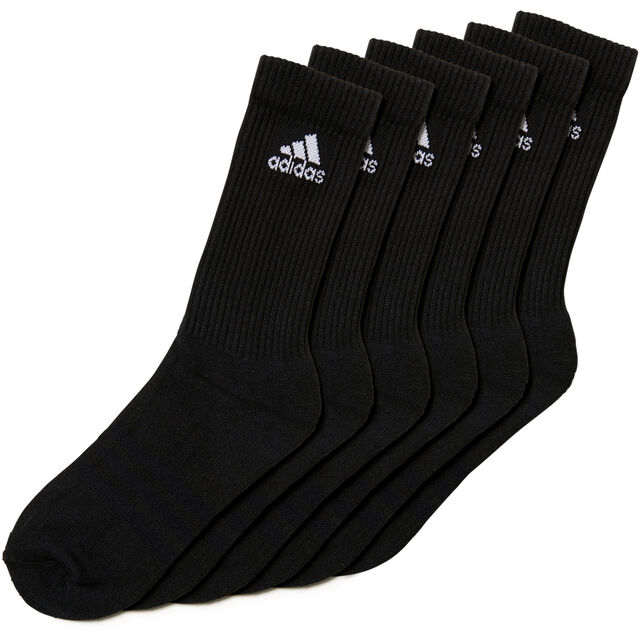 3S Performance Crew Half Cushioned Socks (6er Pack)