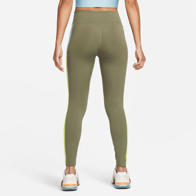 One Dri-Fit Color-Blocked Mid-Rise Tight