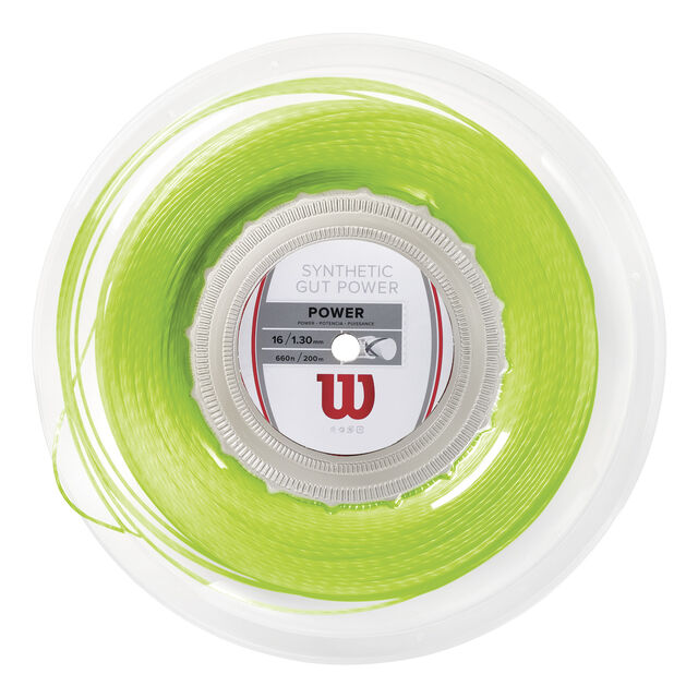 Synthetic Gut Power 200m lime