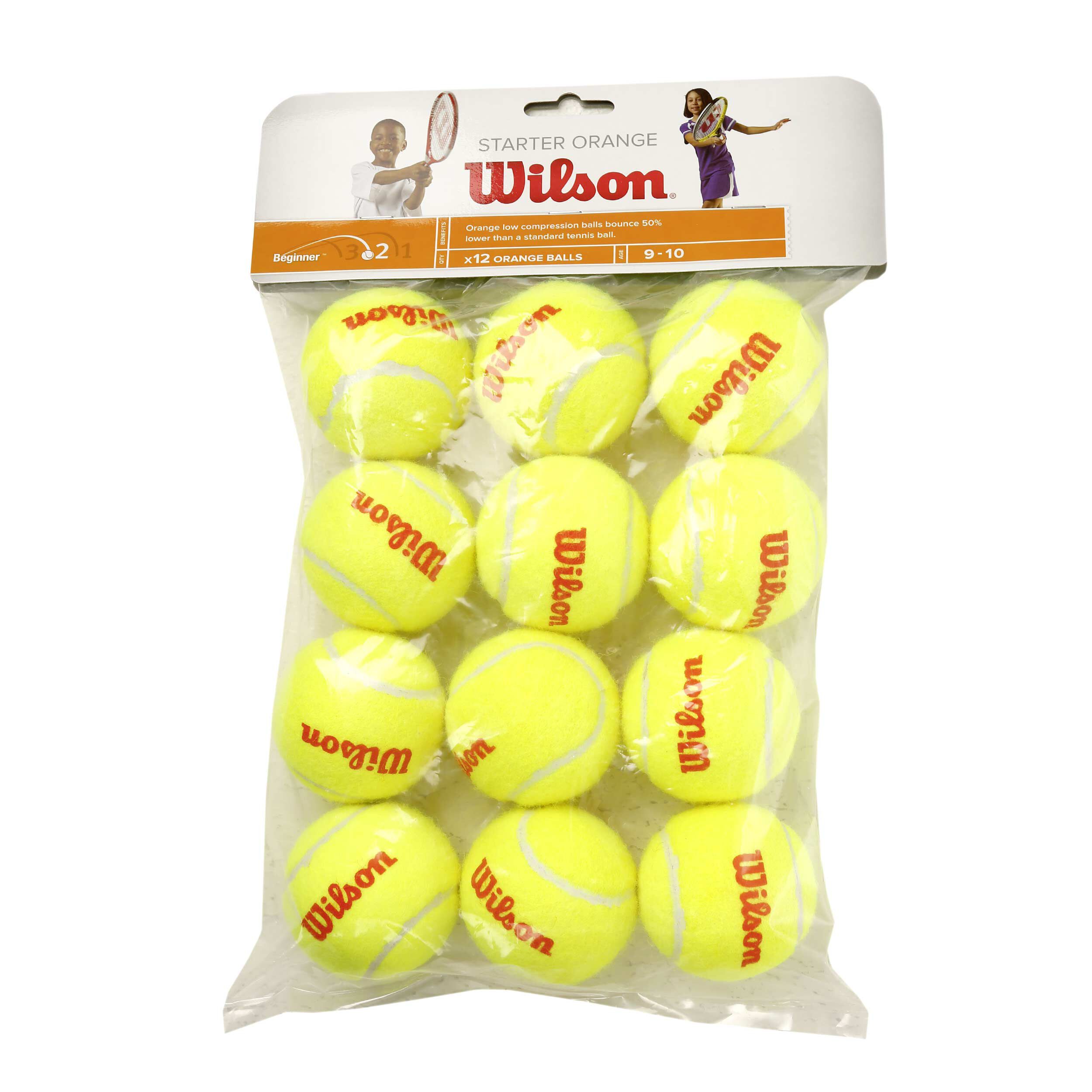 Wilson Starter Orange Balls  Stage 2 Tennisbälle 12er Beutel NEU 