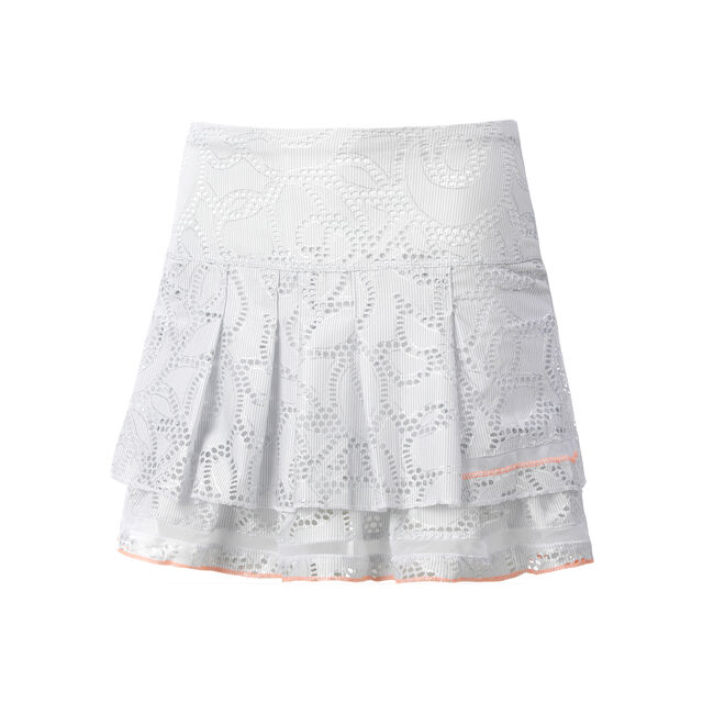 Long Lace Line Tier Skirt Women
