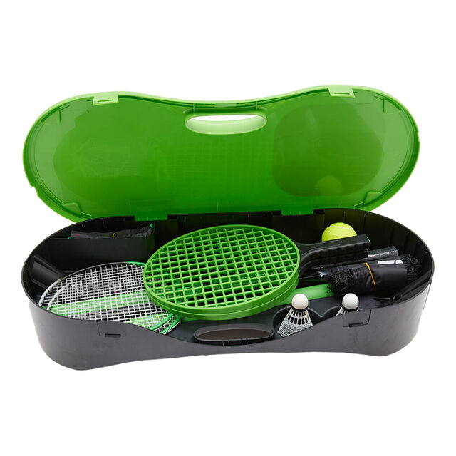 Portable 2in1 Tennis- and Badminton Net