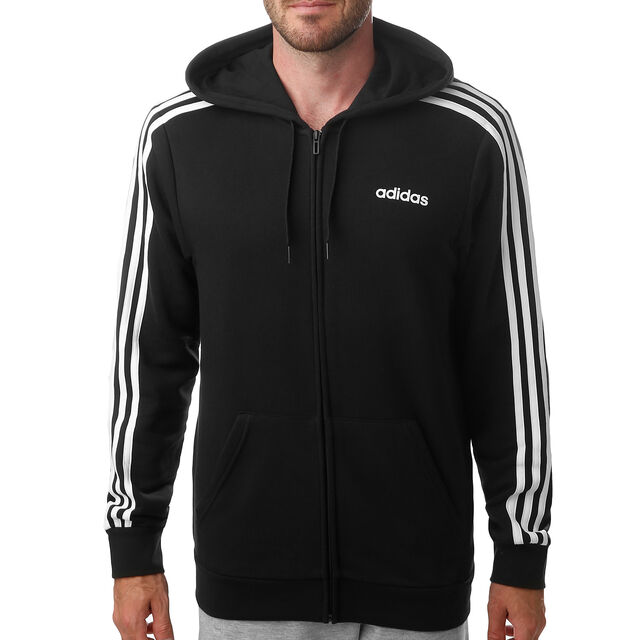 Essentials 3-Stripes French Terry Full-Zip Men