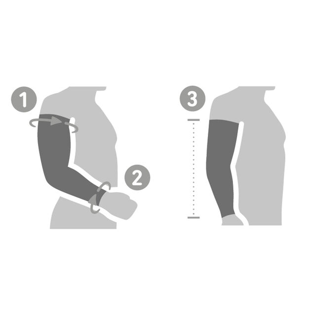 Compression Sleeves Arm schwarz (long)