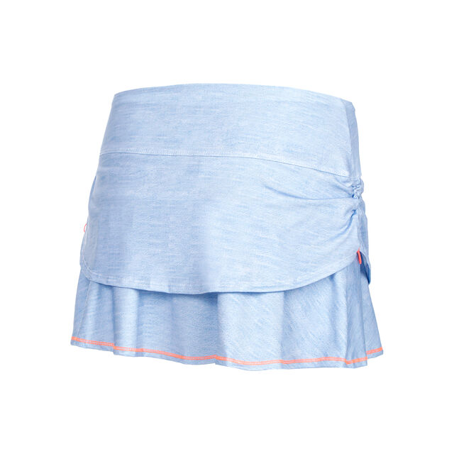 Chambray Ruched Skirt