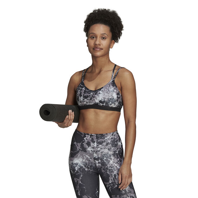 Yoga Essential Low-Support All Over Print Bra